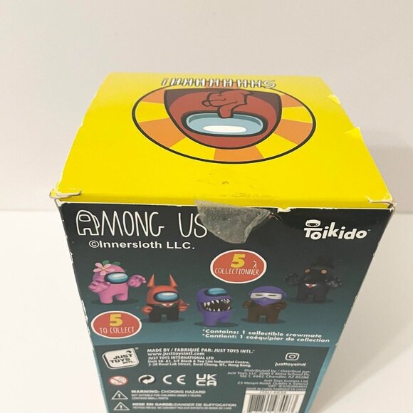 Among Us Crewmates Pink With Flower Toikido Collectible Figure Figurine - Picture 8 of 16